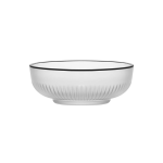 1 Piece 880ML White Frosted Tokyo Glass Bowl