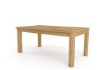 Charlie Contemporary Table - Blackwood 2400MML X 900MMW X 750MMH