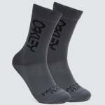 Oakley Factory Pilot Mtb Socks- Forged Iron - Large 8-12