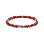 Coral Bead Bracelet - 19.00 Cm