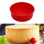 1PC Cake Tray 10.16 Cm Silicone Cake Mold Circular Baking Tray Oven Accessories Baking Tools Kitchen Gadgets Kitchen Accessories Household Kitchen Supplies For Restaurants