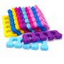 10pcs Disposable Foam Toe Separators For Pedicure - Comfortable Hygienic Nail Art Tools & Accessories Unscented