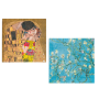 Van Gogh & Klimt Serviettes 2 Ply 40 Piece