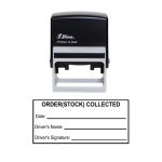 Shiny S-834 Ready Made Stamp Order Collected