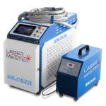 Lasermaster -dedicated 2000W Hand-held Fiber Laser Cleaning Welding Cutting Multifunction Machine 220V Dual Galvo Scan Head Clea