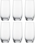Pack Of 6 CB05-07 Black Tall Tumbler Glasses 6PCS 13CM Water juice Glass Set