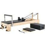 Studio-grade Mapel Wood Pilates Reformer With Jump Board & Box By Eco Craft