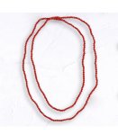 Crystal String Necklace - Red Free