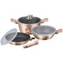 Berlinger Haus Rose Gold Collection 6 Piece Non-stick Cooking Utensil Set BH7051