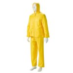 Dromex Rain Suit Rubberised 2XL Yellow