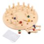 27 Piece - Classic Wooden Memory Chess Game - Beige