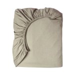 Double Fitted Sheet 144THC Natural