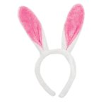 Head Band Bunny Ear Light Pink