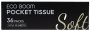 Eco Boom Virgin Pulp Pocket Tissues - 36 Pack