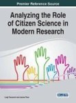 Analyzing The Role Of Citizen Science In Modern Research Hardcover