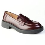 Madison Nancy Loafer - Maroon - 8