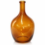 Amber Bottle Vase 40X24CM