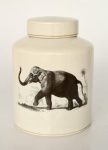 Elephant Jar With Lid – 30X22CM
