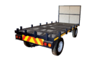 Dicla Trailer Vegetable 2 Ton 2 Axle With Seedling Tray Add On