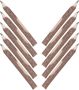 10PCS 13CM Natural Bark Wooden Pencils Eco-friendly Erasable Long Pencils