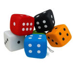 Plush Colour Dice Cube S