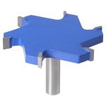 1PC 1 2" Shank 12MM Shank 6 Edge T Type Slotting Cutter Woodworking Tool Router Bits For Wood Industrial Grade Milling Cutter 12