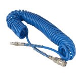 Gav Hose Spiral Pp Blue 5X8MMX8M With Quick Couplers BX15PU8-5