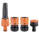 - Garden Hose Fittings Hosepipe Fittings Attachments - 4 Piece