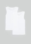 PoP Candy 2 Pack Vest - White