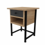 Opel Open Shelf & Drawer Pedestal