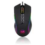 Redragon Lonewolf Pro 32000DPI Rgb Gaming Mouse - Black