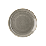 Churchill Peppercorn Grey Coupe Plate 16.5CM - Set Of 12 - 16.5 Cm