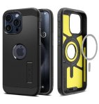 Spigen Iphone 15 Pro Premium Tough Armor Magfit Case Black