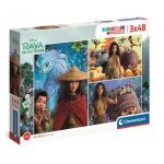 Raya And The Last Dragon 3-IN-1 Puzzle