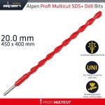 Alpen Multicut Drill Bit Set 5 Piece Hex Shank 4 6 8 10MM Livestainable