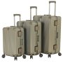 Paklite Metro 3 Piece Trolley Spinner Champagne