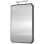 Large Stainless Steel Double-sided Cutting Board Metal & Wheat Straw Board