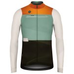 Men's Long Sleeve Jersey Cobble Hunter Thermal Cycling Top - Xlarge
