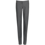 Ladies Cambridge Flat Front Pants Grey
