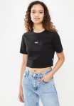 Vans Flying V Crop Crew Sports Tee - Black