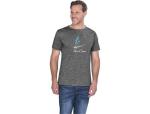 Mens Oregon Melange T-Shirt - 5XL Navy