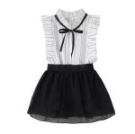 Lines Set Dress For Girls