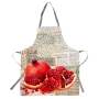 Pomegranate Medium Length Apron