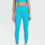 Blue Brilliance Cheeky Boost Leggings - L