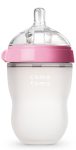 Comotomo Natural Feel Baby Bottle 250 Ml Pink
