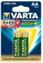 Varta Ready To Use Rechargeable Accu Batteries Aa 2600MAH Pack Of 2