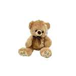 Plush Brown Heart Print Bear 30CM