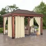 1pc Waterproof Outdoor Curtain For Patio Weatherproof Tab Top Privacy Curtain For Porch Pergola Cabana Outdoor Decor