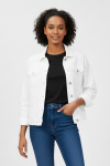 Denim Jacket - 44 White
