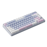 Rapoo V700DIY-75 - Hot Swappable Mechanical Gaming Keyboard With Rgb - Blue Grey Pink